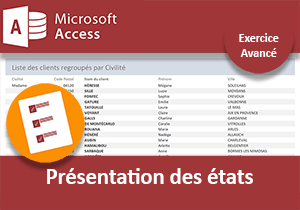 Apprendre à créer des états avec Access