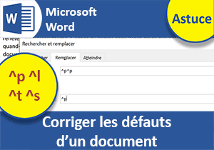 Automatiser la correction des défauts dans un document