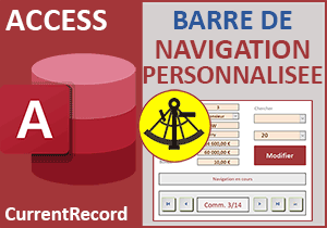 Barre de navigation personnalisée sur formulaire Access