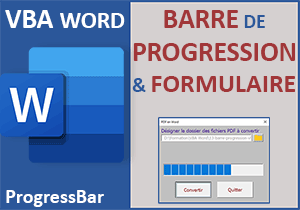Barre de progression sur un formulaire en VBA Word