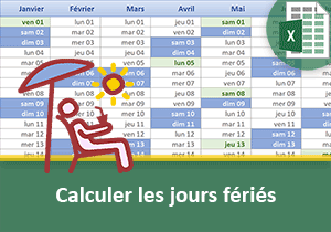 Calculer les jours fériés en fonction de l année