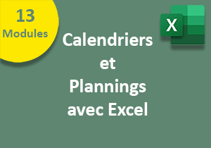 Calendriers et plannings pour outils de gestion