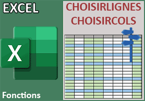 Choisir les lignes et les colonnes à l extraction avec Excel