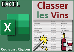 Classer les vins avec une fonction intelligente d Excel