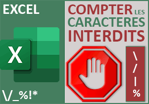 Compter les caractères interdits sur chaque ligne