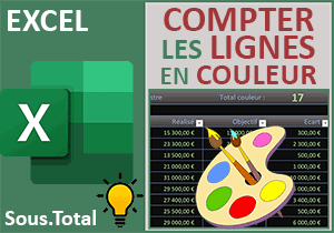 Compter les cellules de couleur sans VBA Excel