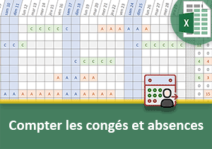 Compter les congés et absences des salariés