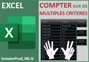 Compter sur de multiples conditions additionnées