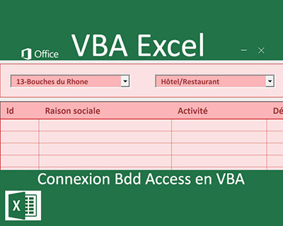 Connecter une base Access à Excel par le code VBA