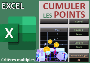 Consolider les points par formule matricielle Excel