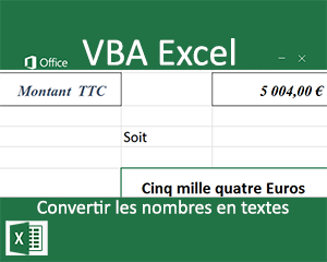 Convertir les nombres en textes en VBA Excel