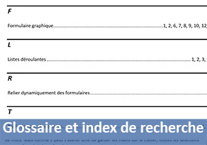 Création d un index automatique avec Word