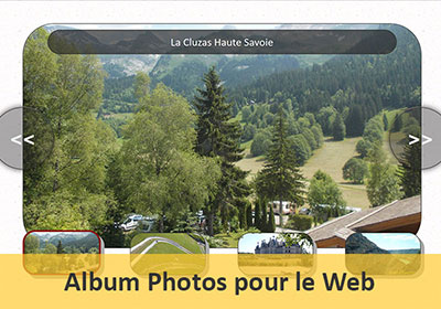 Créer un album photos internet en Javascript