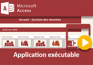 Créer une application Access exécutable