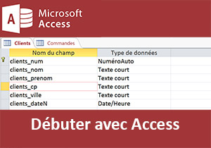 Débuter avec Access, créer sa première base de données