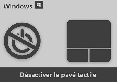 Désactiver le pavé tactile d un ordinateur portable