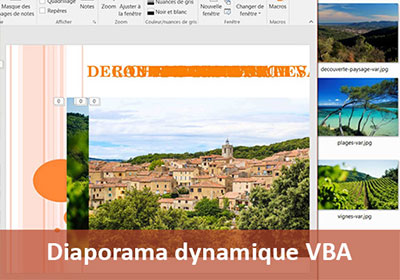 Diaporama dynamique à l ouverture en VBA PowerPoint