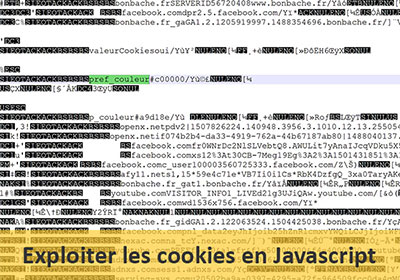 Exploiter les cookies par le code Javascript