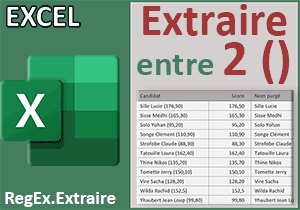 Extraire entre deux caractères spéciaux par formule Excel