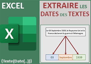 Extraire les dates contenues dans des textes Excel