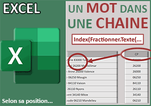 Extraire une donnée selon sa position dans un texte