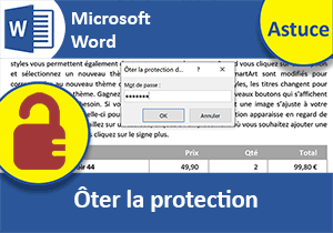 Faire sauter la protection d un document Word