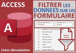 Filtrer les enregistrements sur un formulaire Access