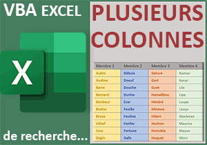 Fonction VBA Excel pour rechercher dans plusieurs colonnes