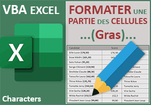 Formater une partie des cellules sélectionnées