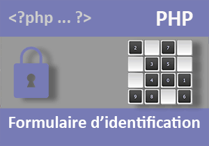 Formulaire d identification en programmation PHP