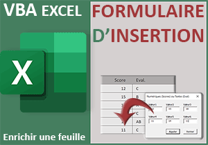Formulaire d insertion sur plusieurs colonnes VBA Excel