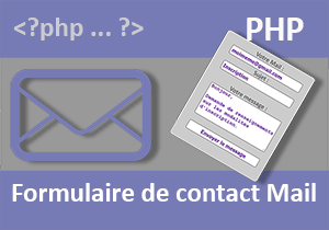 Formulaire de contact par mail en PHP