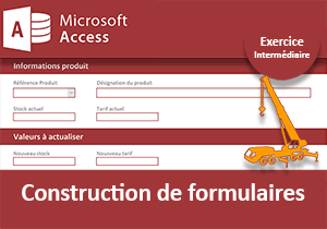 Formulaires Access pour manipuler les données