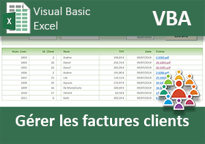 Gérer les factures archivées en VBA Excel