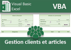 Gestion des clients et produits en VBA Excel