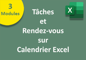 Gestion des rendez-vous sur un calendrier Excel