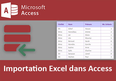 Importer des données Excel précises dans une base Access