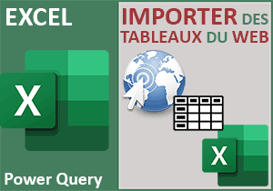 Importer des tableaux du Web dans Excel