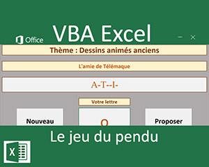 Jeu du pendu en VBA Excel