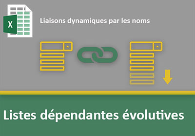 Listes déroulantes Excel dépendantes et évolutives