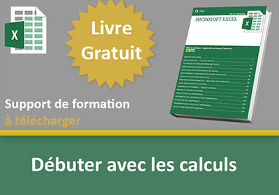 Livre Excel gratuit pour débuter avec les calculs