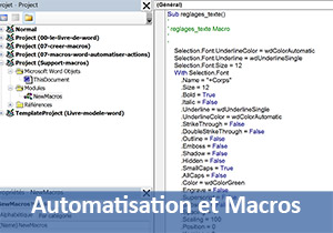 Macros Word pour automatiser les taches