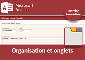 Mise en page d un formulaire Access avec onglets