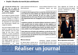 Mise en page d un journal avec Word