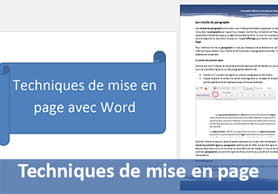 Mise en page de document avec Word