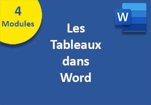 Mise en page de documents par les tableaux Word