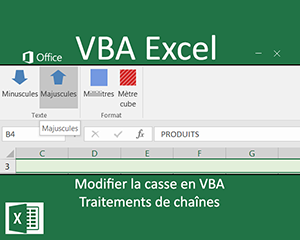 Modifier la casse des cellules en VBA Excel