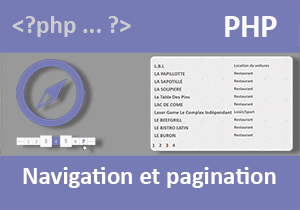 Navigation Php par système de pagination