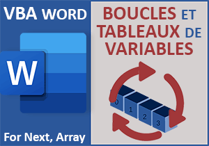 Nettoyer un document Word par les boucles VBA et les tableaux