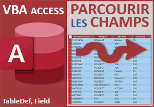 Obtenir tous les noms des champs de tables en VBA Access